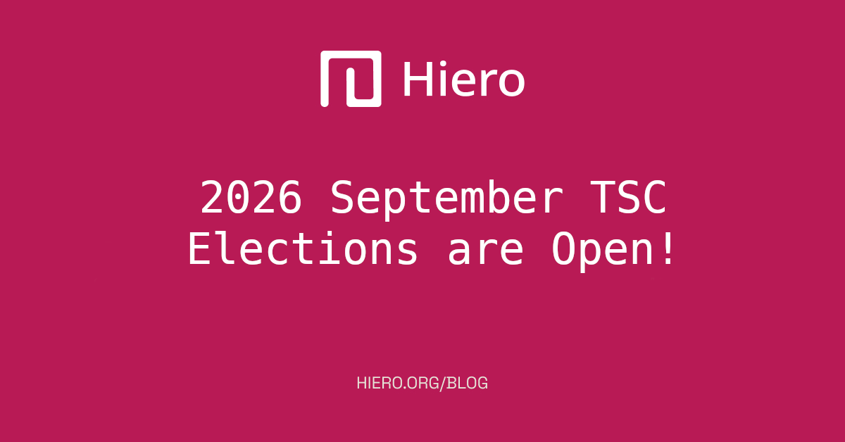 2026 September TSC Elections are Open!